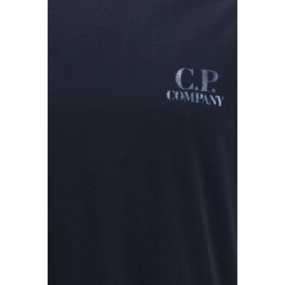 C.P. Company Blue Cotton T-Shirt