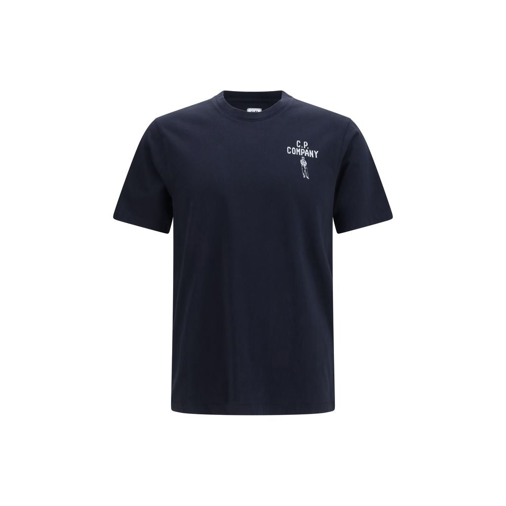 C.P. Company Blue Cotton T-Shirt