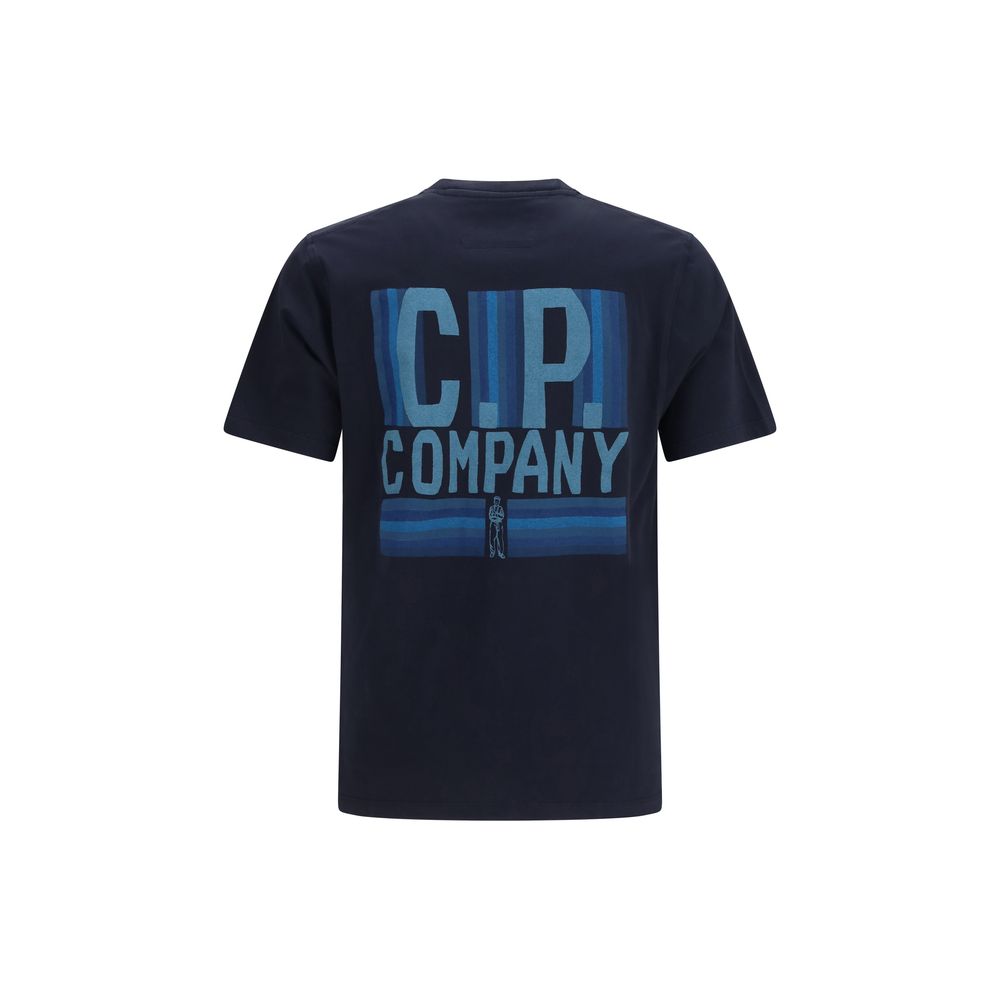 C.P. Company Blue Cotton T-Shirt