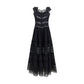 Charo Ruiz Black Cotton Casual Dress