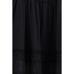 Charo Ruiz Black Cotton Casual Dress