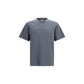 Burberry Gray Cotton T-Shirt