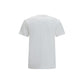 Comme Des Garçons Play White Cotton T-Shirt