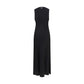 Ami Paris Black Viscose Casual Dress