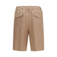 Brunello Cucinelli Brown Linen Bermuda Shorts