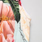 Dolce & Gabbana Multicolor Floral Print Viscose Sheath Dress
