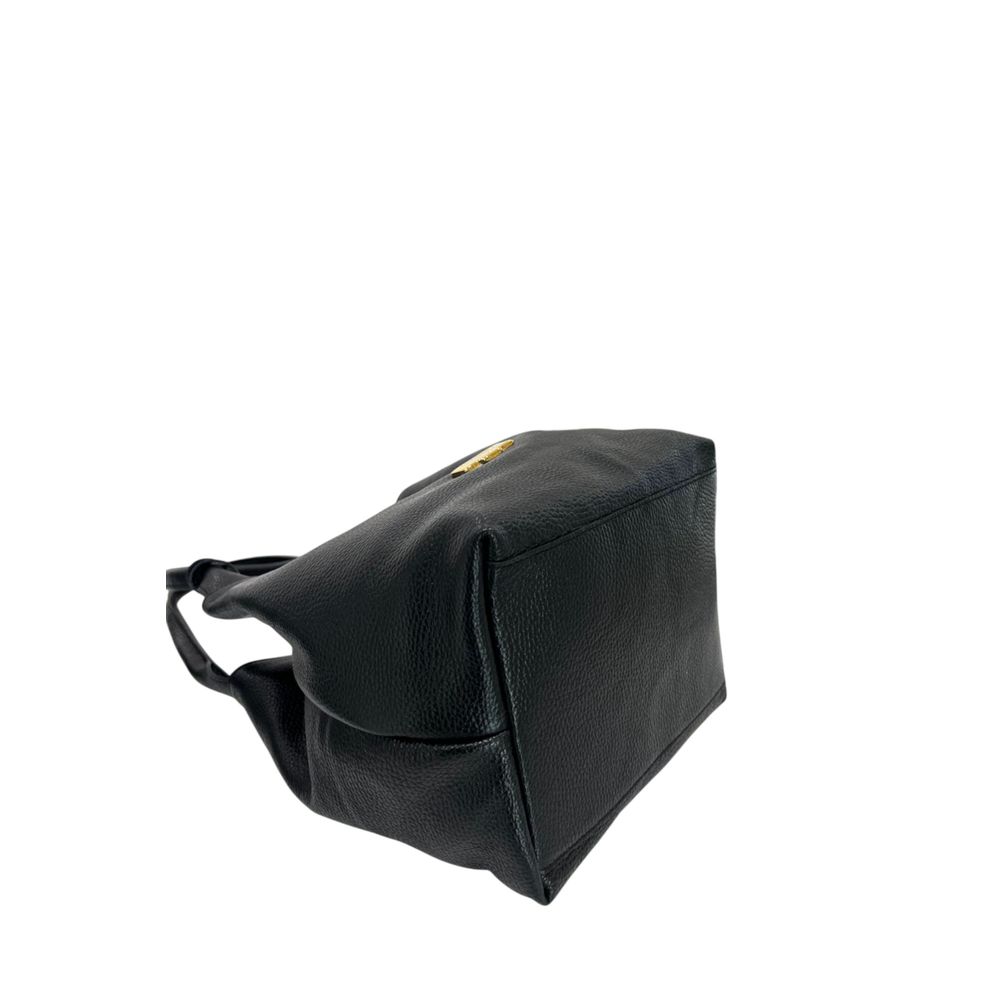 Baldinini Trend Black Cow Women Shoulder Bag