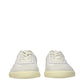 Veja White Leather Low Top Sneakers