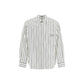 Dior White Cotton Pattern Shirt