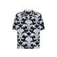 Valentino Black Silk Pattern Shirt