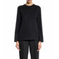 Jil Sander Black Cotton Long Sleeve T-Shirt