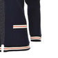 Thom Browne Blue Cotton Cardigan