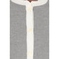Thom Browne Gray Wool Cardigan