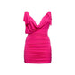 The Attico Multicolor Elastane Casual Dress