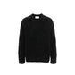 Jil Sander Black Alpaca Leather Sweater