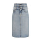 Fiorucci Blue Denim Skirt