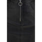 Fiorucci Black Lamb Leather Mini Skirt