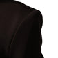 Dolce & Gabbana Brown Turtleneck Jersey Long Maxi Dress
