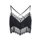 Charo Ruiz Black Cotton Sleeveles T-Shirt