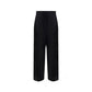 Salvatore Ferragamo Black Silk Casual Pants