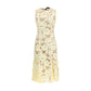 Self-Portrait Bicolor Polyester Casual Dress