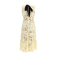 Self-Portrait Bicolor Polyester Casual Dress