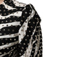 Dolce & Gabbana Black White Zebra Rhinestones Mini Dress