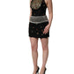 Dolce & Gabbana Black Sequin Embellished Sheath Mini Dress