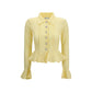 Self-Portrait Bicolor Viscose Cardigan