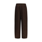 Ganni Brown Acetate Casual Pants