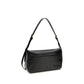 PINKO Black Calf Leather Bos Taurus Shoulder Bag