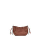 Brunello Cucinelli Brown Calf Leather Bos Taurus Shoulder Bag