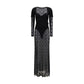 Marine Serre Black Polyamide Casual Dress