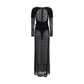 Marine Serre Black Polyamide Casual Dress