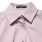 Dolce & Gabbana Pink Cotton Long Sleeves Collared Shirt Top