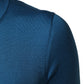 Dolce & Gabbana Blue Silk Sequined CrewNeck Pullover Sweater