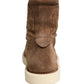 Dolce & Gabbana Brown Corduroy High Top Oxford Boots