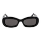 GCDS Black Plastic Sunglasses