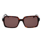 GCDS Brown Plastic Sunglasses