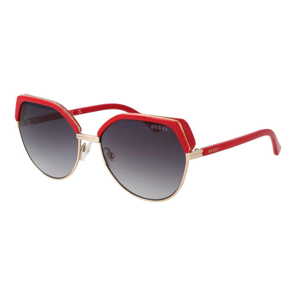Guess Gold Metal Sunglasses