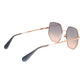 Max & Co Rose Gold Metal Sunglasses