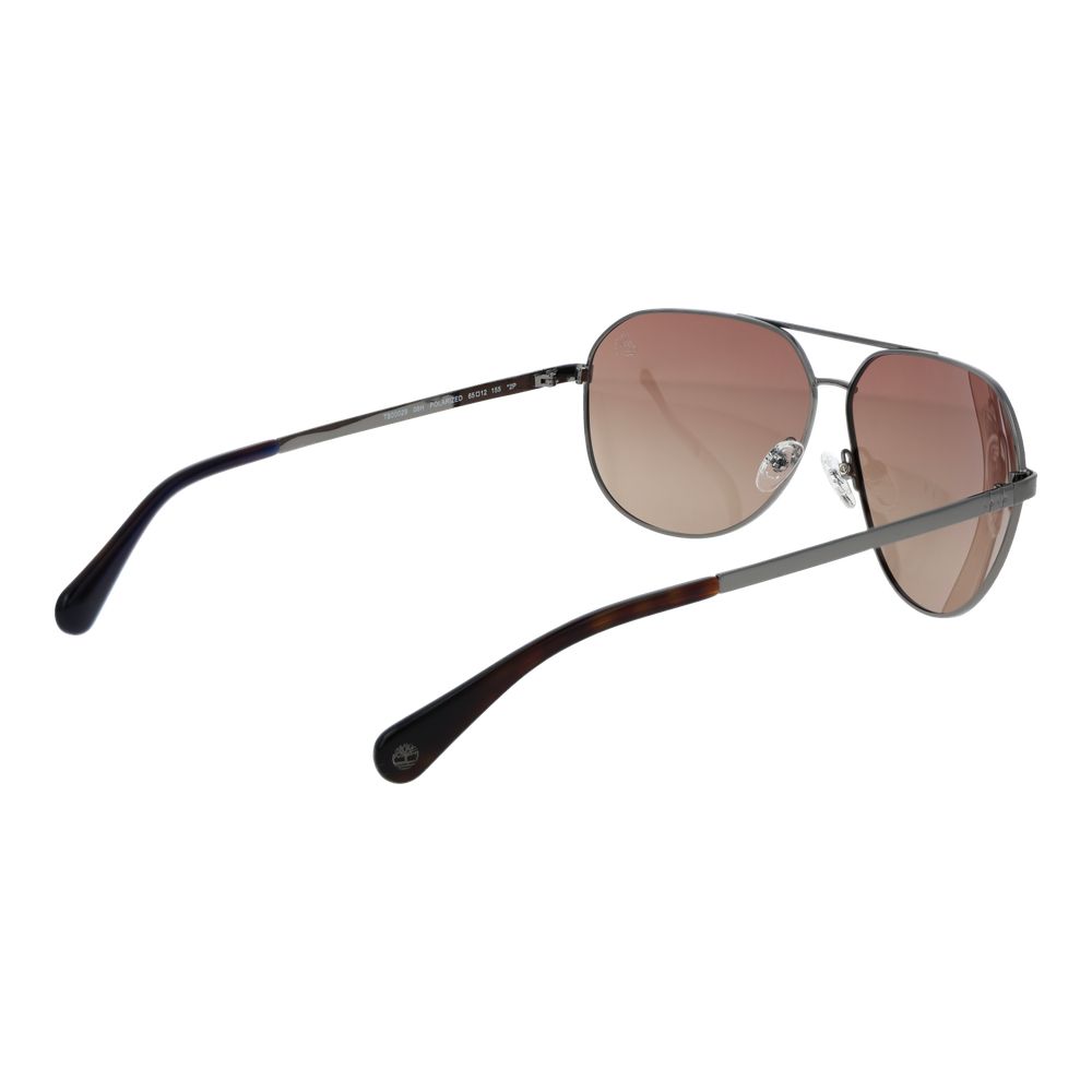 Timberland Gray Metal Sunglasses