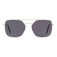 Andy Wolf Silver Metal Sunglasses