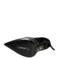 Dolce & Gabbana Black Calf Leather Stiletto Heels Pumps Shoes