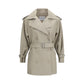 Max Mara Beige Cotton Trench Coat