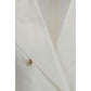 Dolce & Gabbana White Cotton Blazer