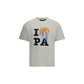 Palm Angels White Cotton T-Shirt