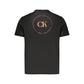 Calvin Klein Black Cotton Men's T-Shirt