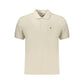 Calvin Klein Beige Cotton Mens Polo Shirt