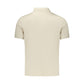 Calvin Klein Beige Cotton Mens Polo Shirt